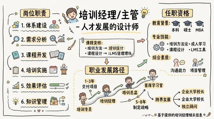 培训经理/主管 - 人才发展的设计师，企业竞争力的赋能者