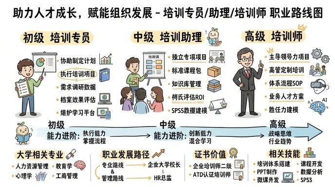培训专员/助理/培训师 - 助力人才成长，赋能组织发展