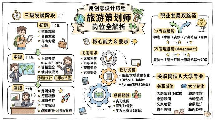 旅游策划师 - 用创意设计旅程，让世界成为你的风景画布