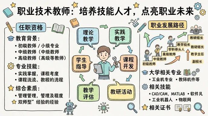 职业技术教师 - 培养技能人才，点亮职业未来