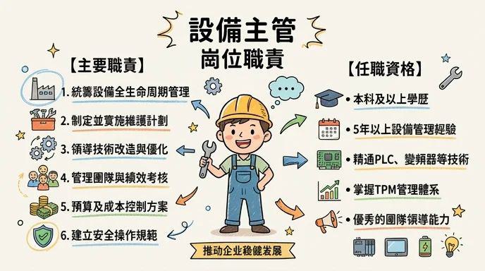 设备主管：保障高效生产，推动企业稳健发展