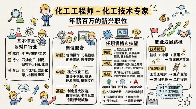 化工技术专家：年薪百万的新兴职位