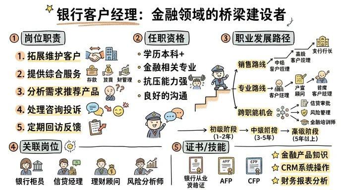 银行客户经理：金融领域的桥梁建设者