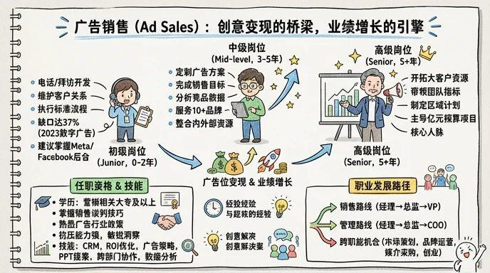 广告销售：创意变现的桥梁，业绩增长的引擎